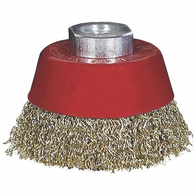 Wire Cup Brush Crimped 60mmxm14 Blister